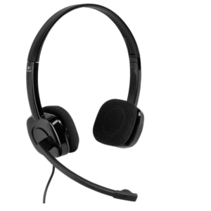 Logitech H151 Casque Filaire, Ecouteurs Stéréo avec Micro Rotatif Anti-Parasites, Jack Audio 3,5mm, Contrôles Intégrés, PC/Mac/Portable/Tablette/Smartphone - Noir