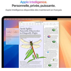 Apple MacBook Air 13 Pouces Ordinateur Portable avec Puce M4 : Conçu pour Apple Intelligence, Écran Liquid Retina de 13,6 Pouces, Mémoire unifiée de 16 Go, Stockage SSD de 256 Go, Touch ID ; Minuit