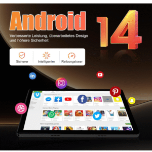 Android 15 tablettes 10 pouces Tablet PC, 24 (4 + 20) GB RAM + 128 Go ROM (1 To TF), Octa Core 2.0 GHz / 1280 * 800 HD IPS / WiFi 6 / Bluetooth 5.3 / 5000mAH / 5MP + 8MP / OTG / Type C Caquage de casque