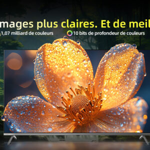 Téléviseur QLED - CHiQ - U43QM9G - 43 Pouces - 4K UHD - HDR10 - 120Hz