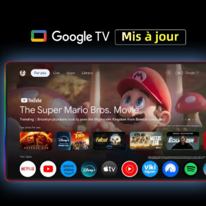 Téléviseur QLED - CHiQ - U43QM9G - 43 Pouces - 4K UHD - HDR10 - 120Hz