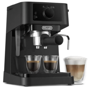 Machine à expresso - DELONGHI Stilosa EC235.BK - Noir - Buse vapeur - Compatible ESE