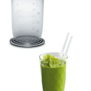 Mixeur plongeant CleverMixx MSM24100 - BOSCH - 400W - Pied détachable inox - 1 vitesse - Bol mixeur - Blanc