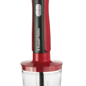 Mixeur plongeant 3en1: mixeur/hachoir/fouet - RUSSEL HOBBS - Desire Red - 500 W - 2 vitesses + Pulse - Rouge