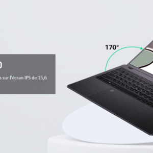 PC portable - 16.1"FHD+ - 24 Go de RAM 512 Go SSD Intel Celeron N5095(2,0 GHz) - Windows 11 PRO - Rotation 170°- Ordinateur